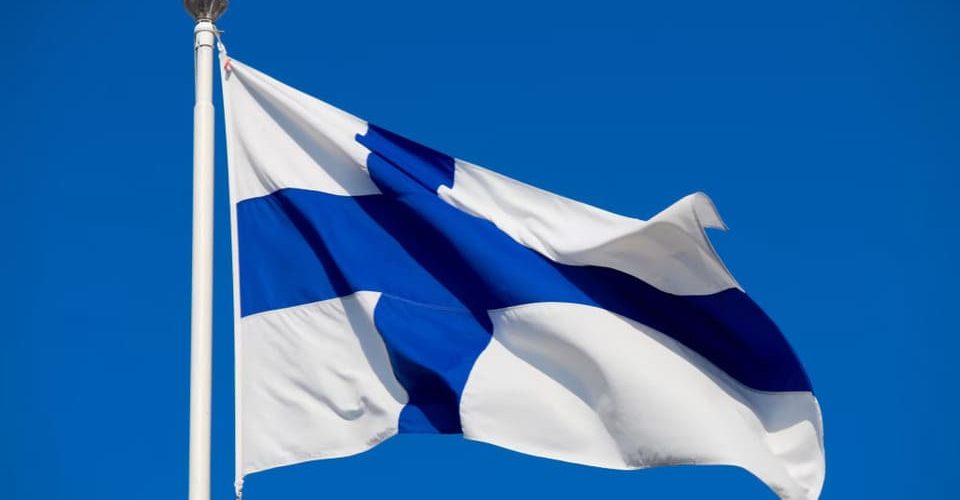 Finland flagga