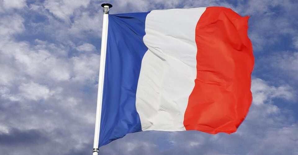Frankrike flagga