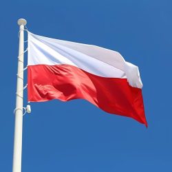 Polen flagga