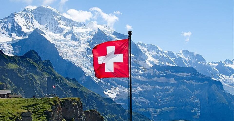 Schweiz flagga